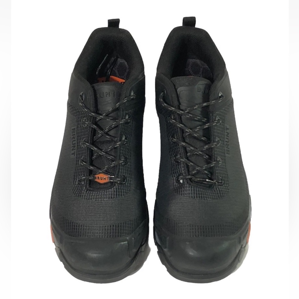 BRUNT Ryng Low 4” Comp Toe Shoes Men’s Black Work Safety Slip Resistant